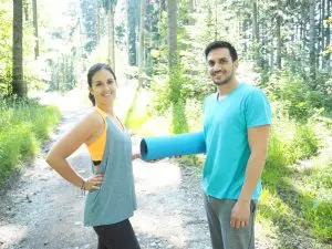 Juan and lydie at myoga studio