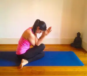 poses de méridien cœur